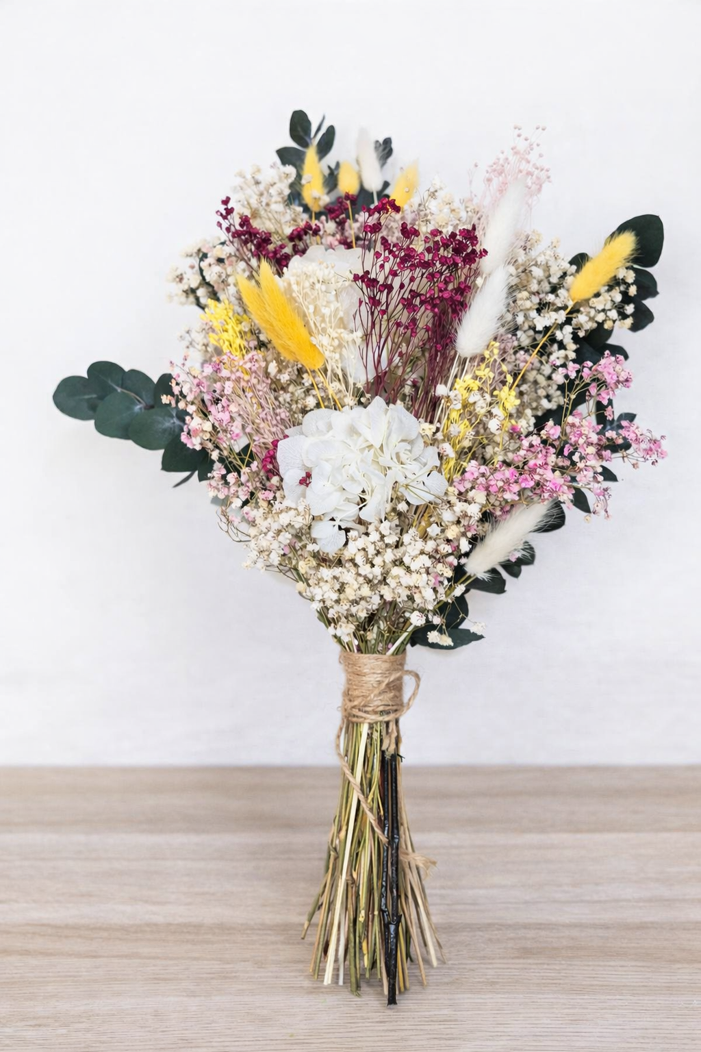 Ramo “Alma” – Flores preservadas en tonos suaves y coloridos