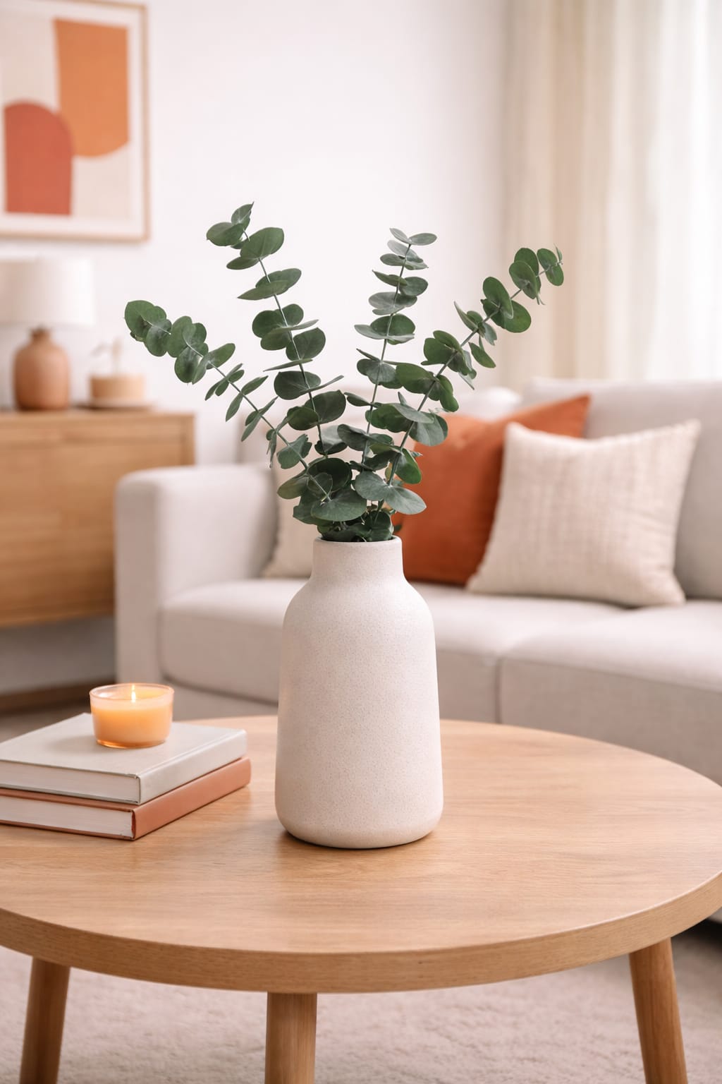 Eucalipto preservado natural