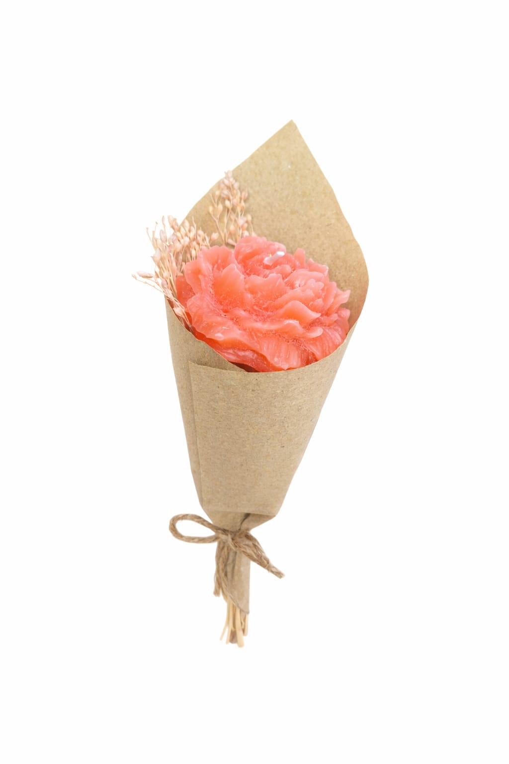 Vela decorativa en forma de flor rosa presentada como ramo, regalo romántico para San Valentín numero 2